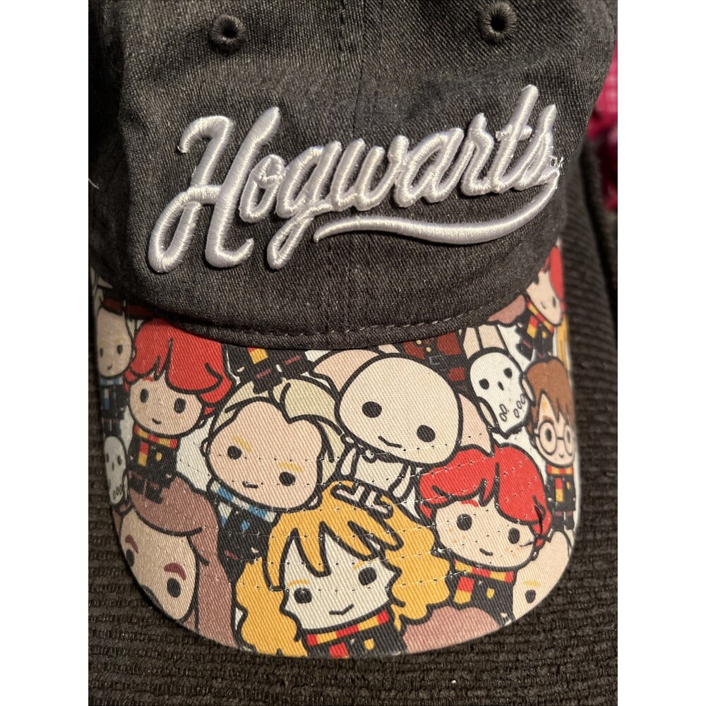 Harry Potter Hogwarts Hat Cap Strap Back Adjustable Embroidered Baseball Cap